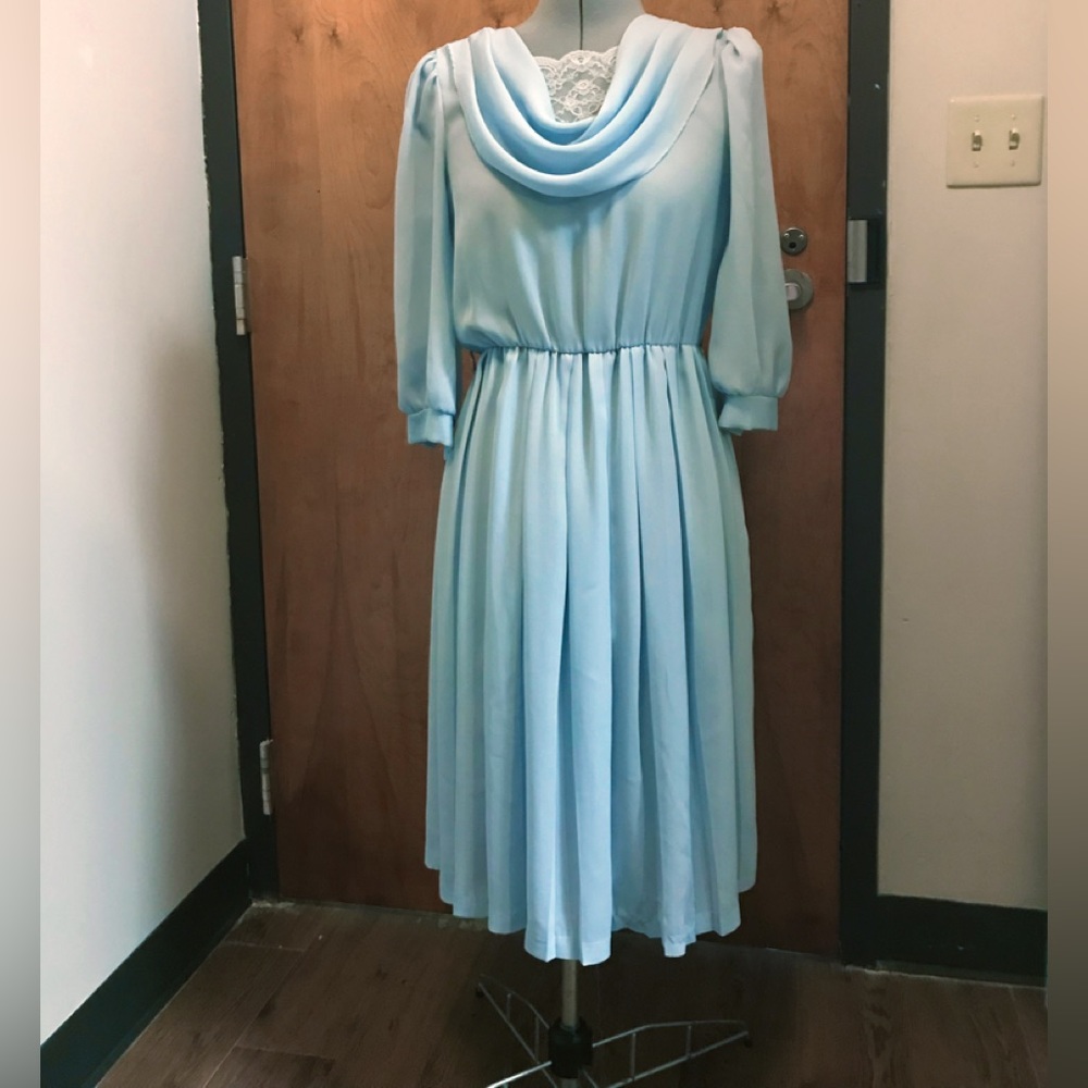 Baby Blue Bobby’s Girl Vintage Dress